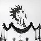 Anarchy Girl Wooden Wall Decor