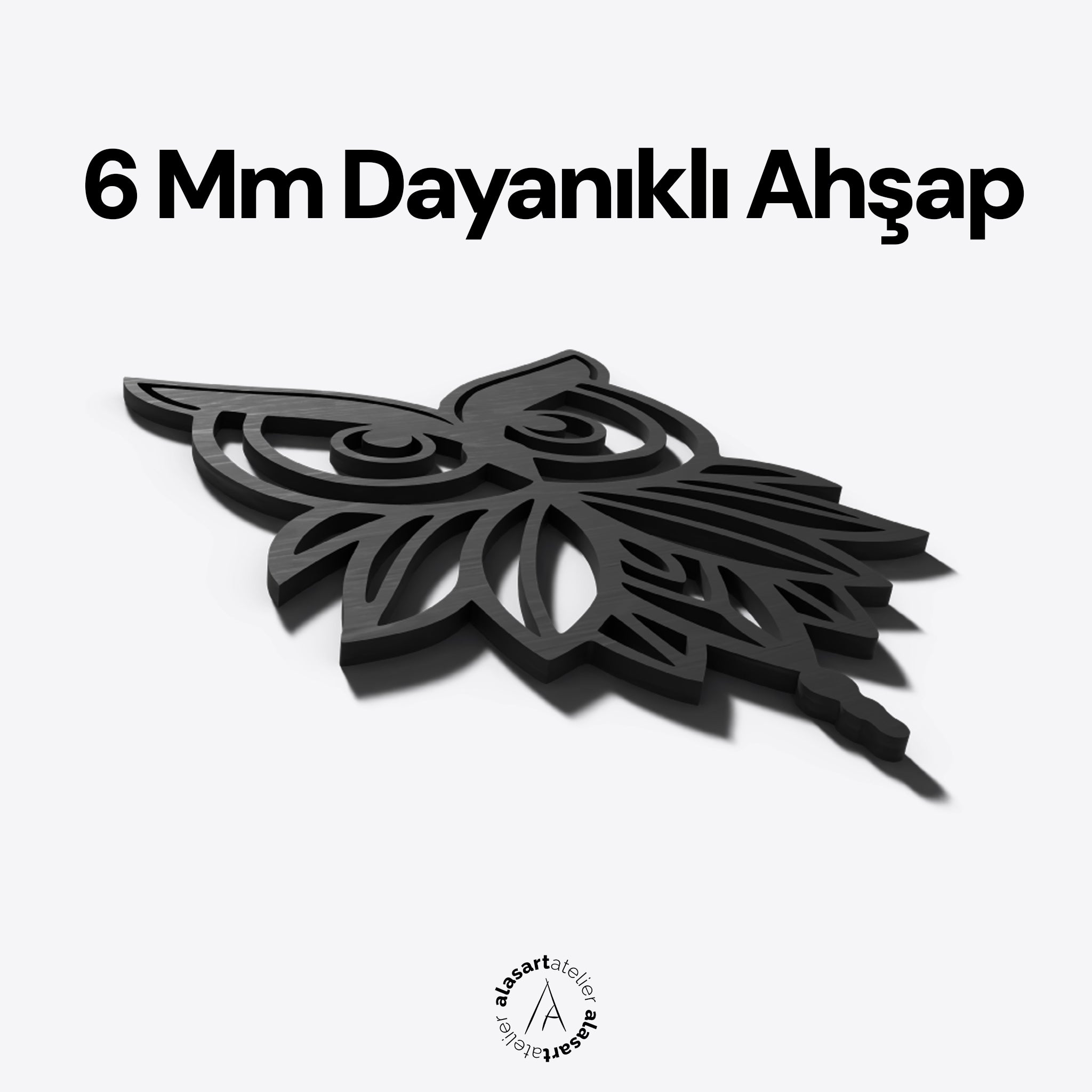 Baykuş Duvar Dekoru