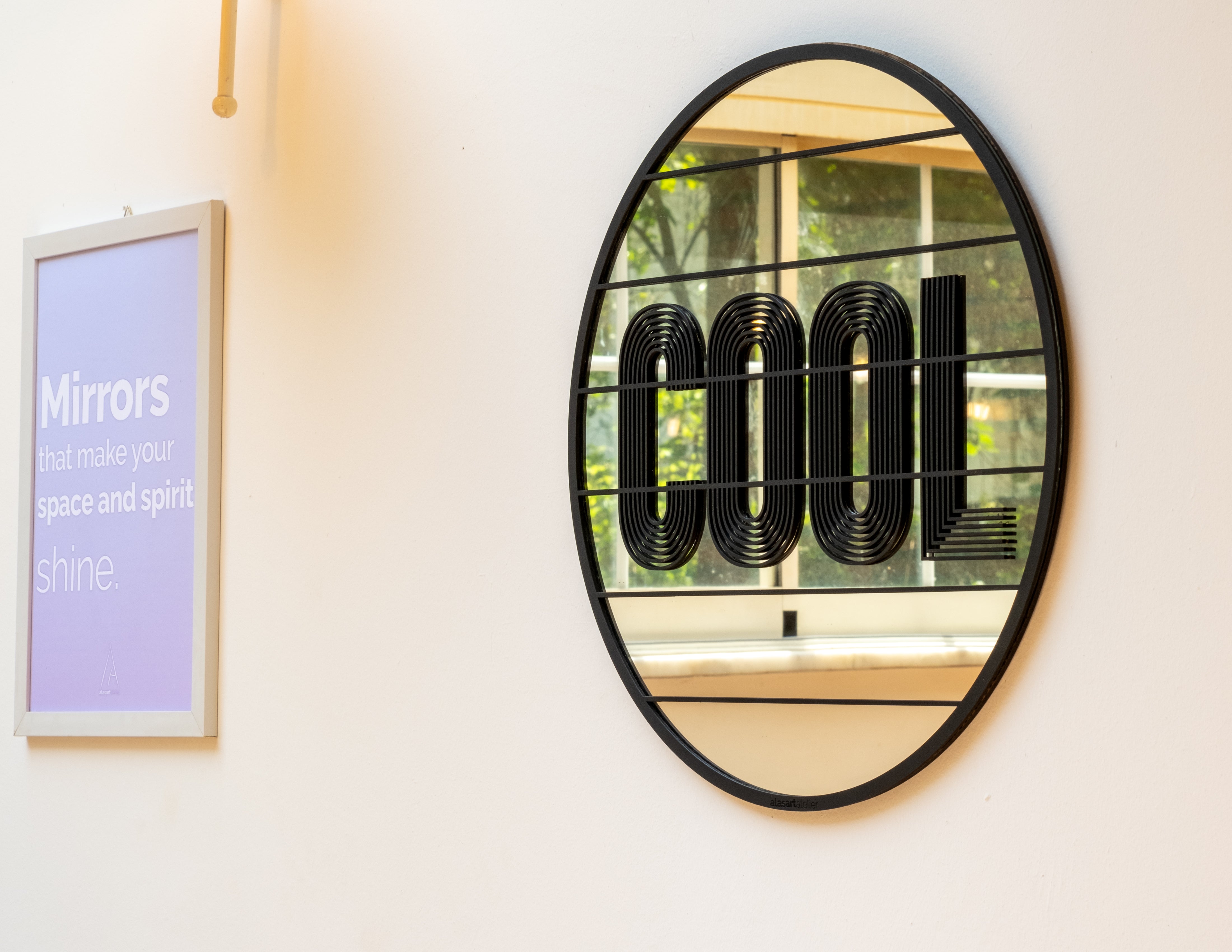 COOL Yuvarlak Duvar Aynası