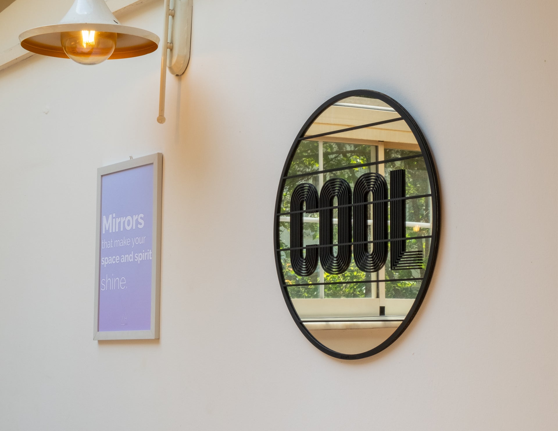 COOL Yuvarlak Duvar Aynası