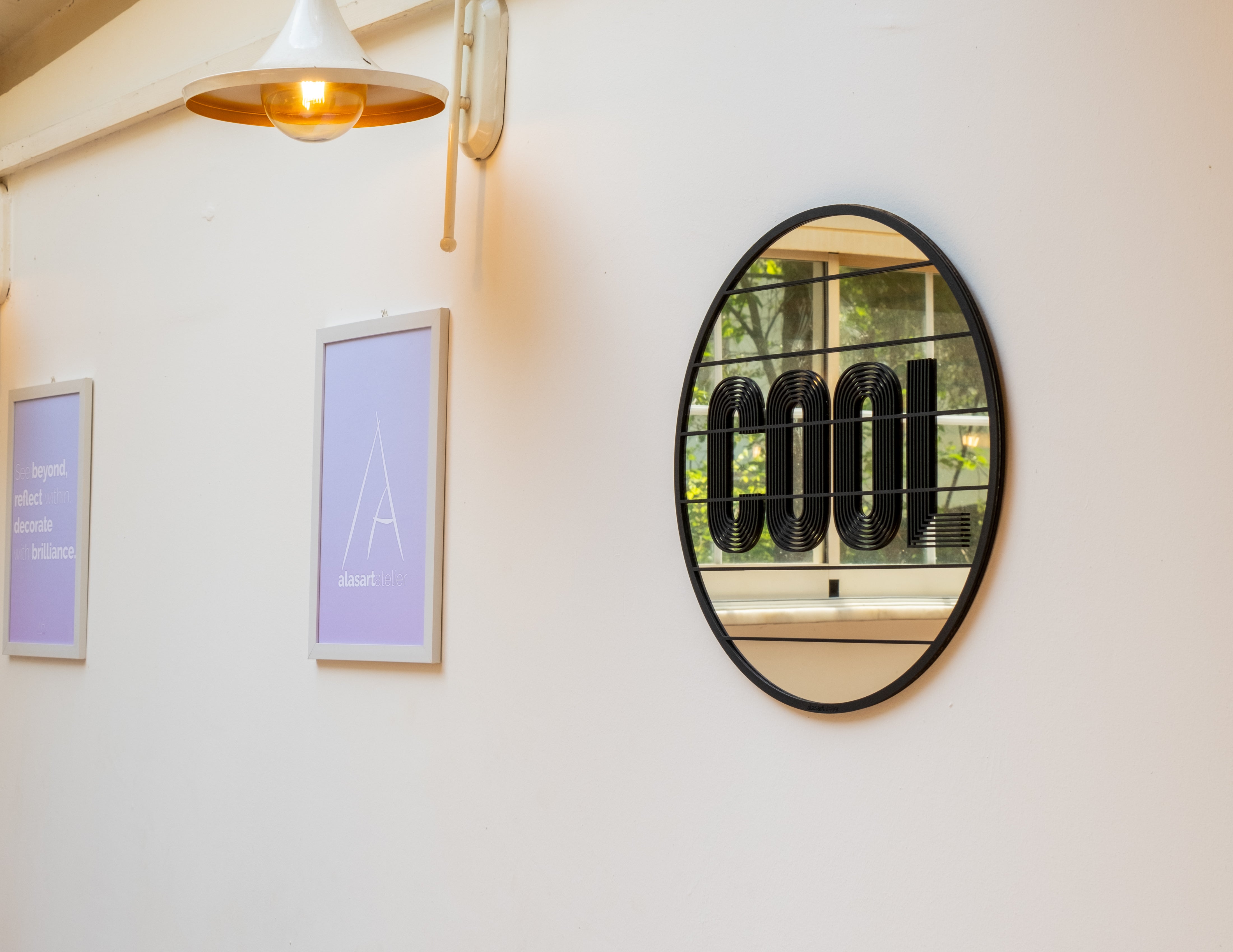 COOL Yuvarlak Duvar Aynası