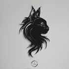 Cool Cat Wooden Wall Decor