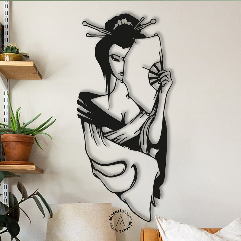 Geisha Duvar Dekoru