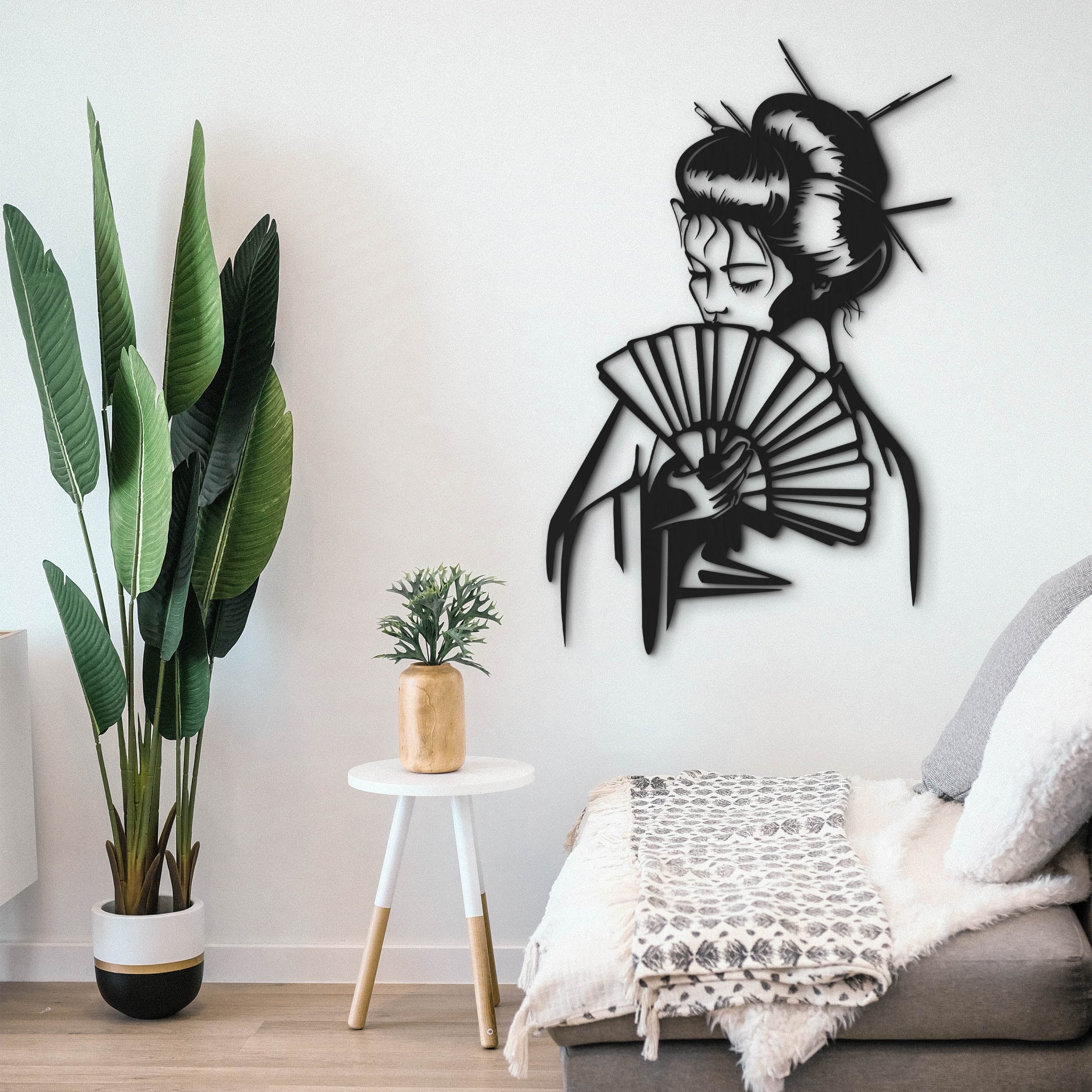 Geisha Japon Duvar Dekoru