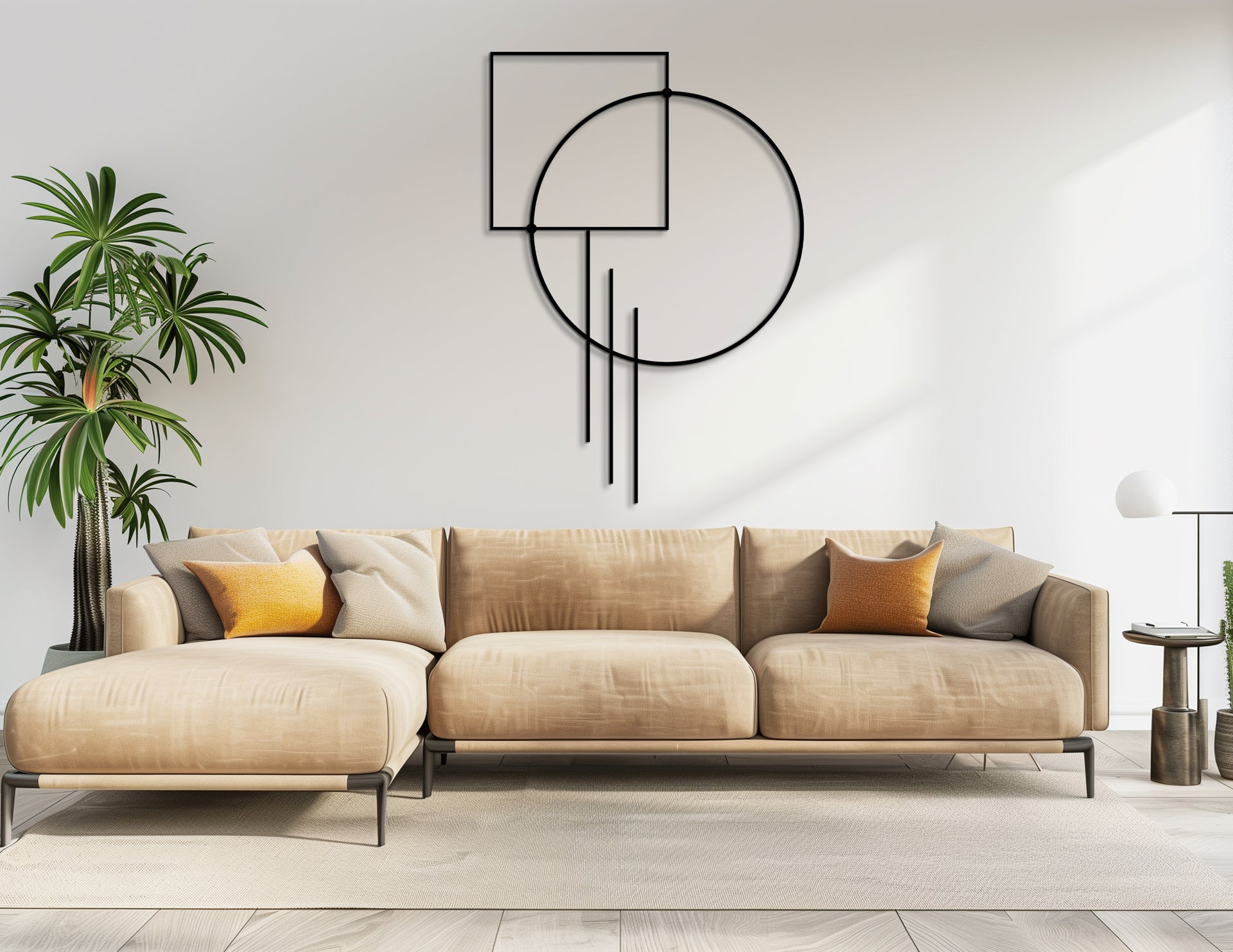 Geometric Lines - Modern Wall Decor