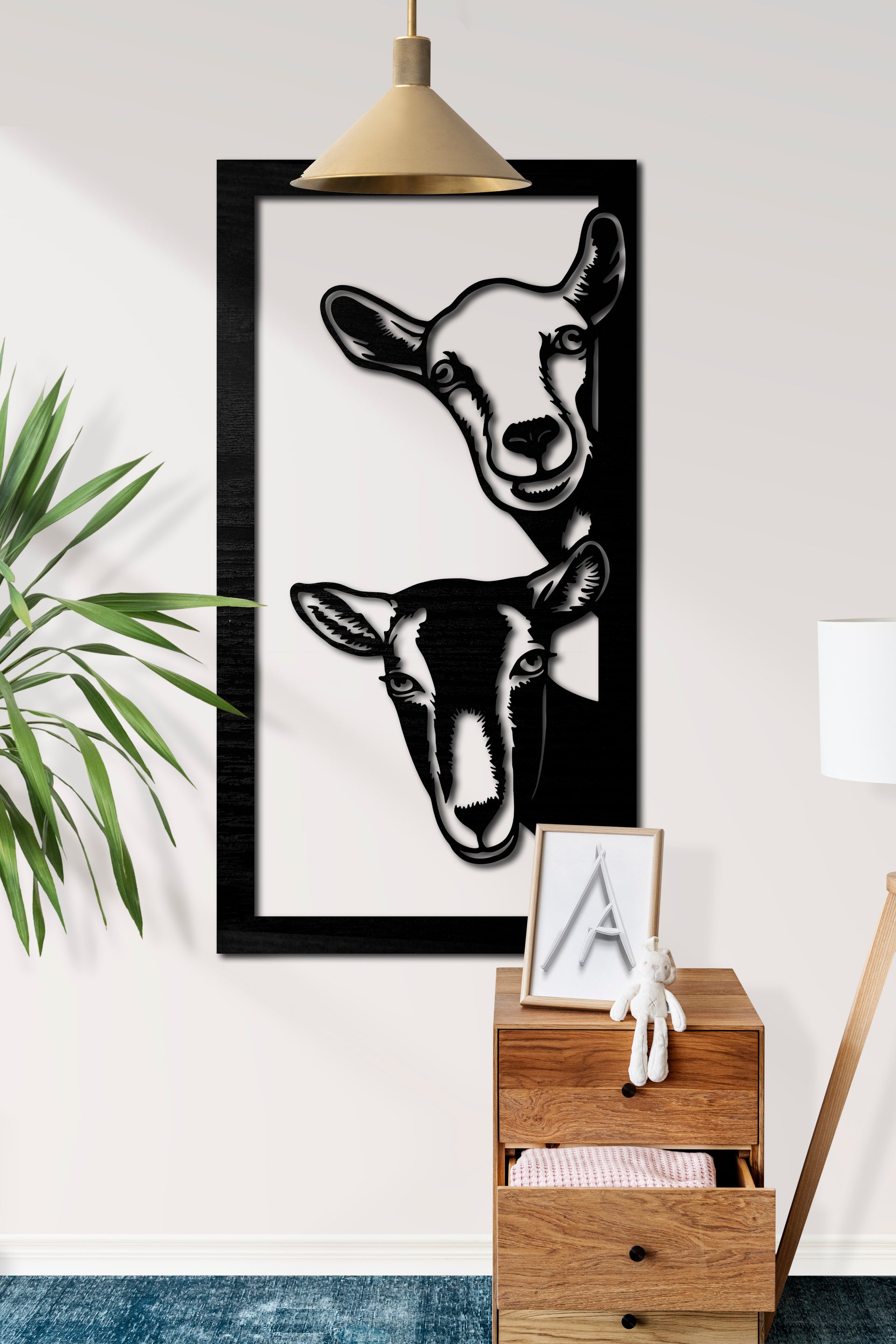 Goat Wall Decor