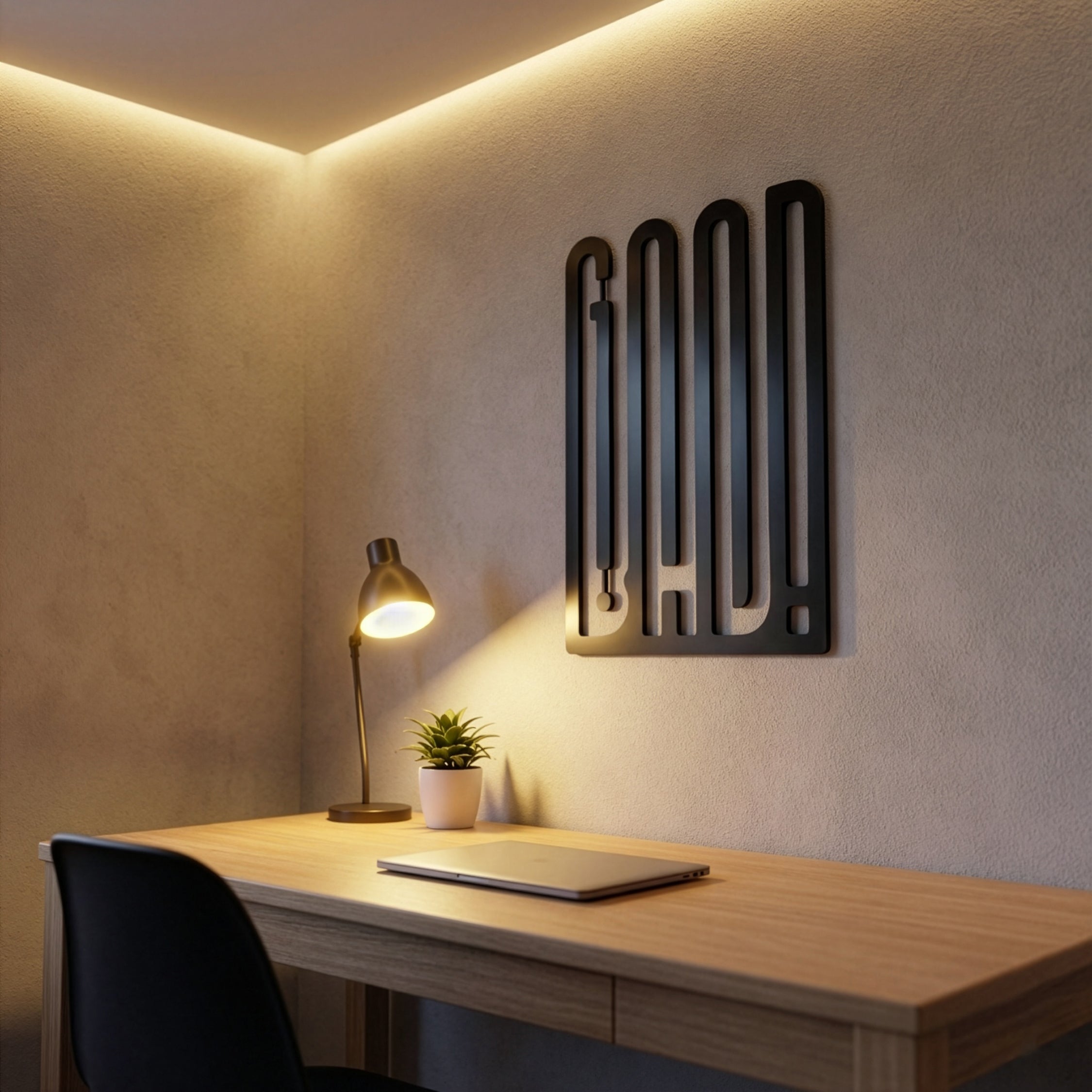 Good Bad Modern Tipografi Duvar Sanatı