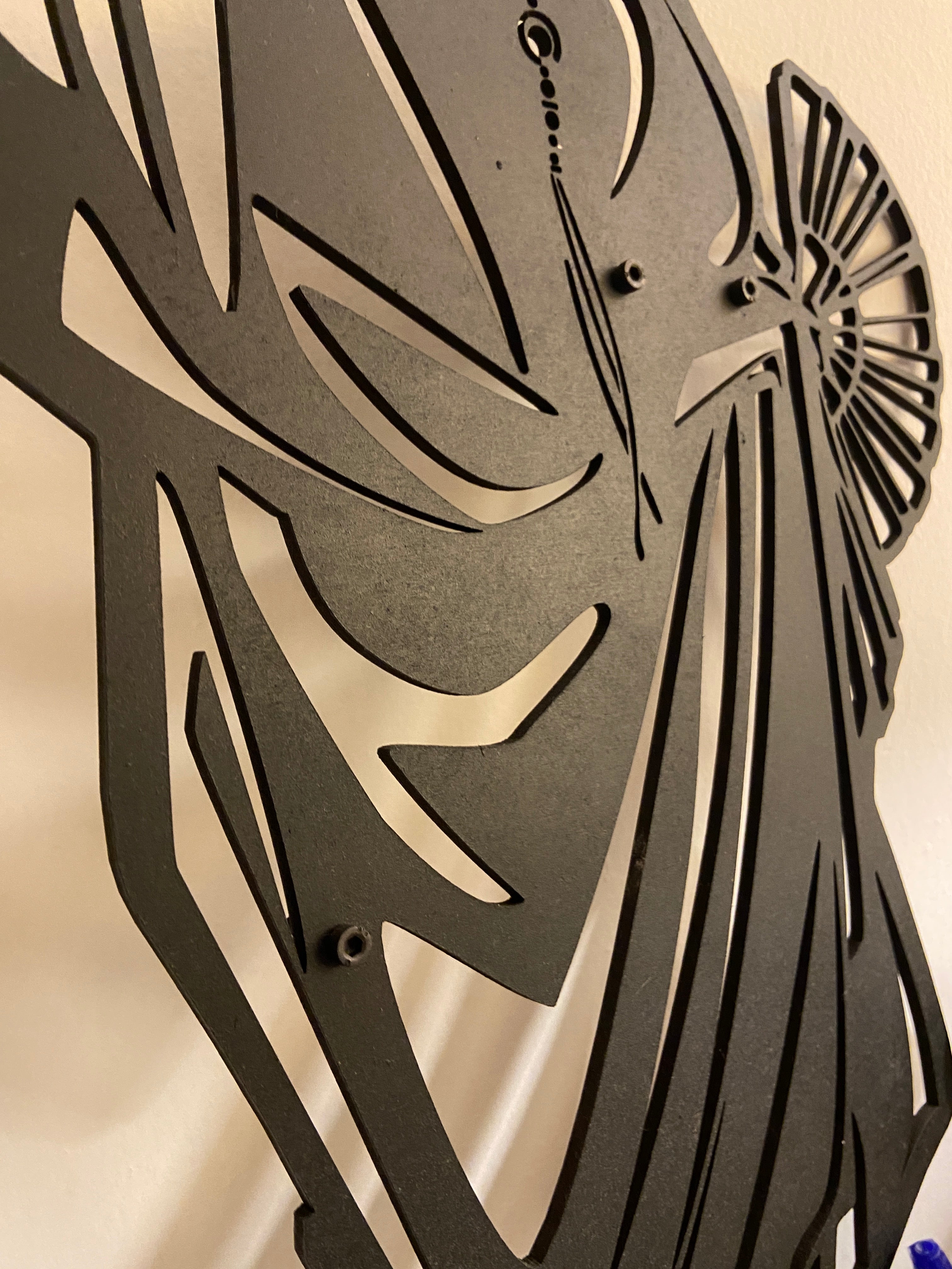 Geisha Ahşap Duvar Dekoru