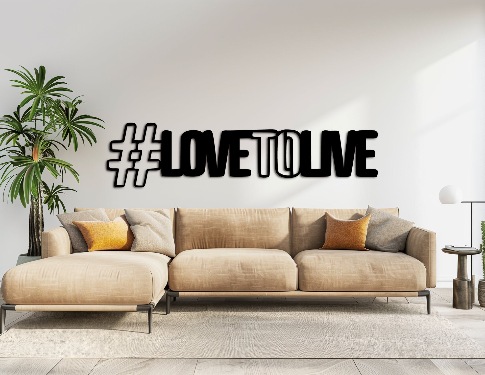 Love to Live Wall Decor