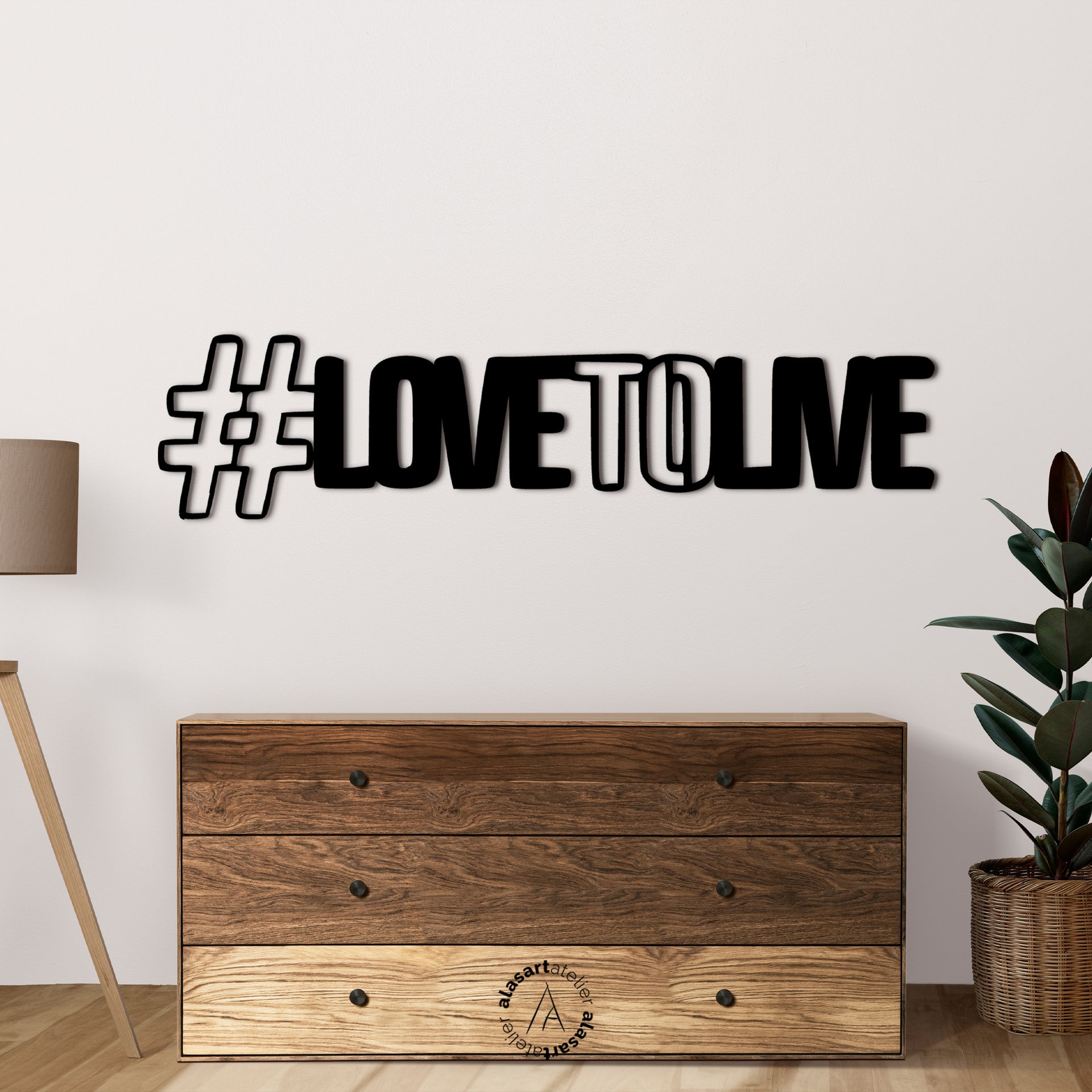 Love to Live Wall Decor