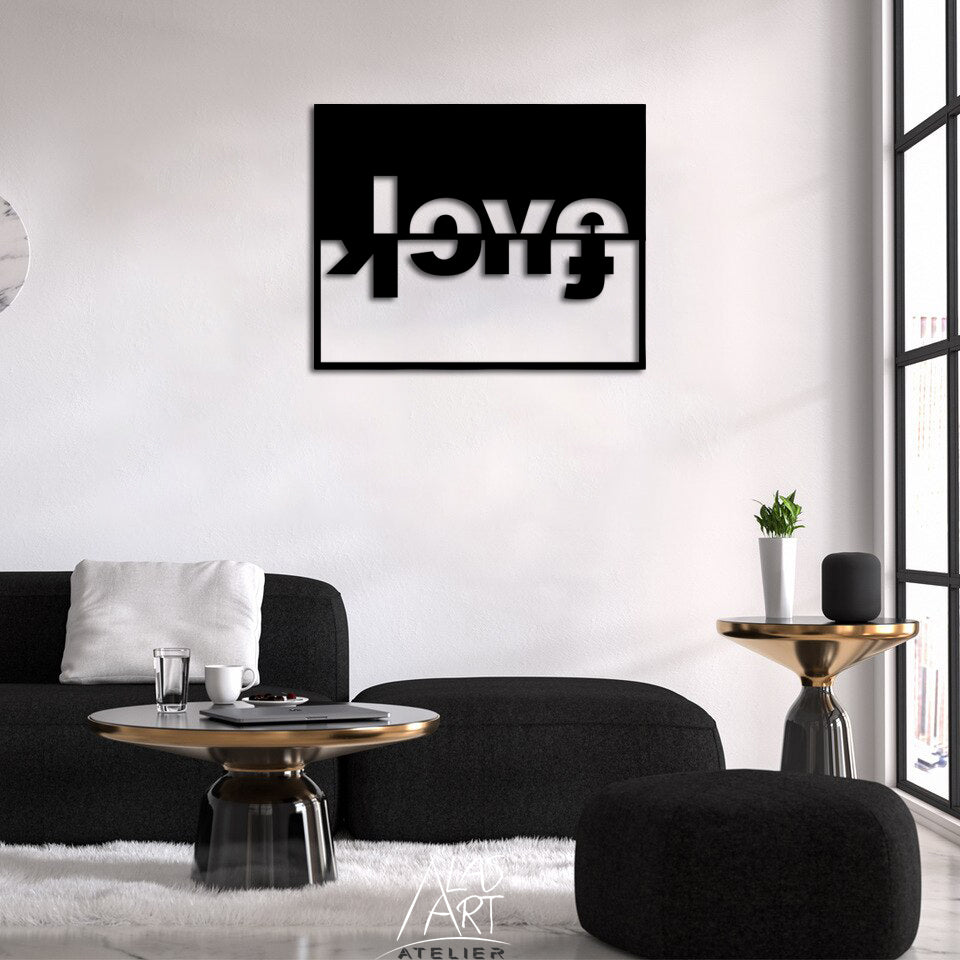 FuckLove Duvar Dekoru