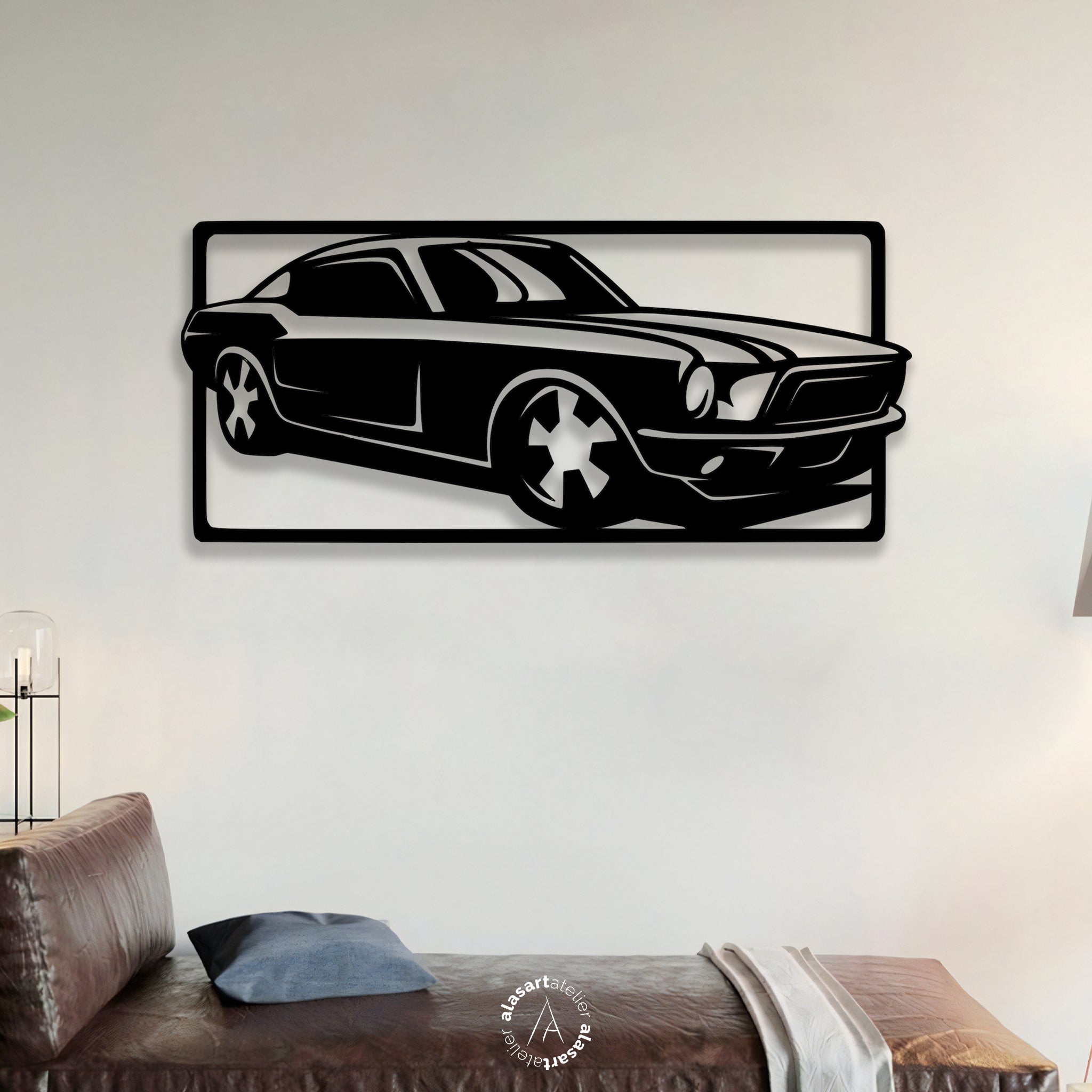 Mustang Duvar Dekoru