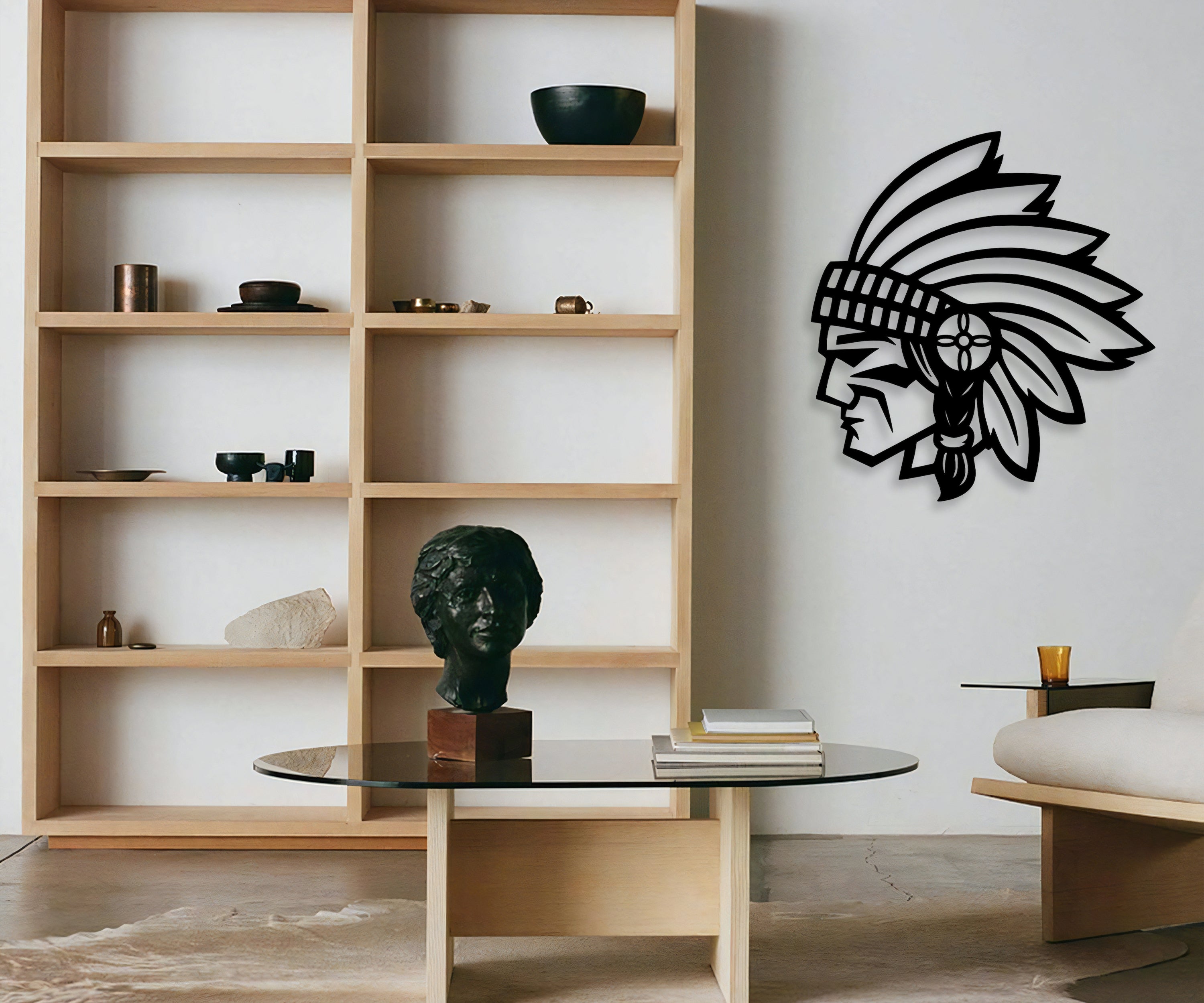 Tribal Chief Duvar Dekoru