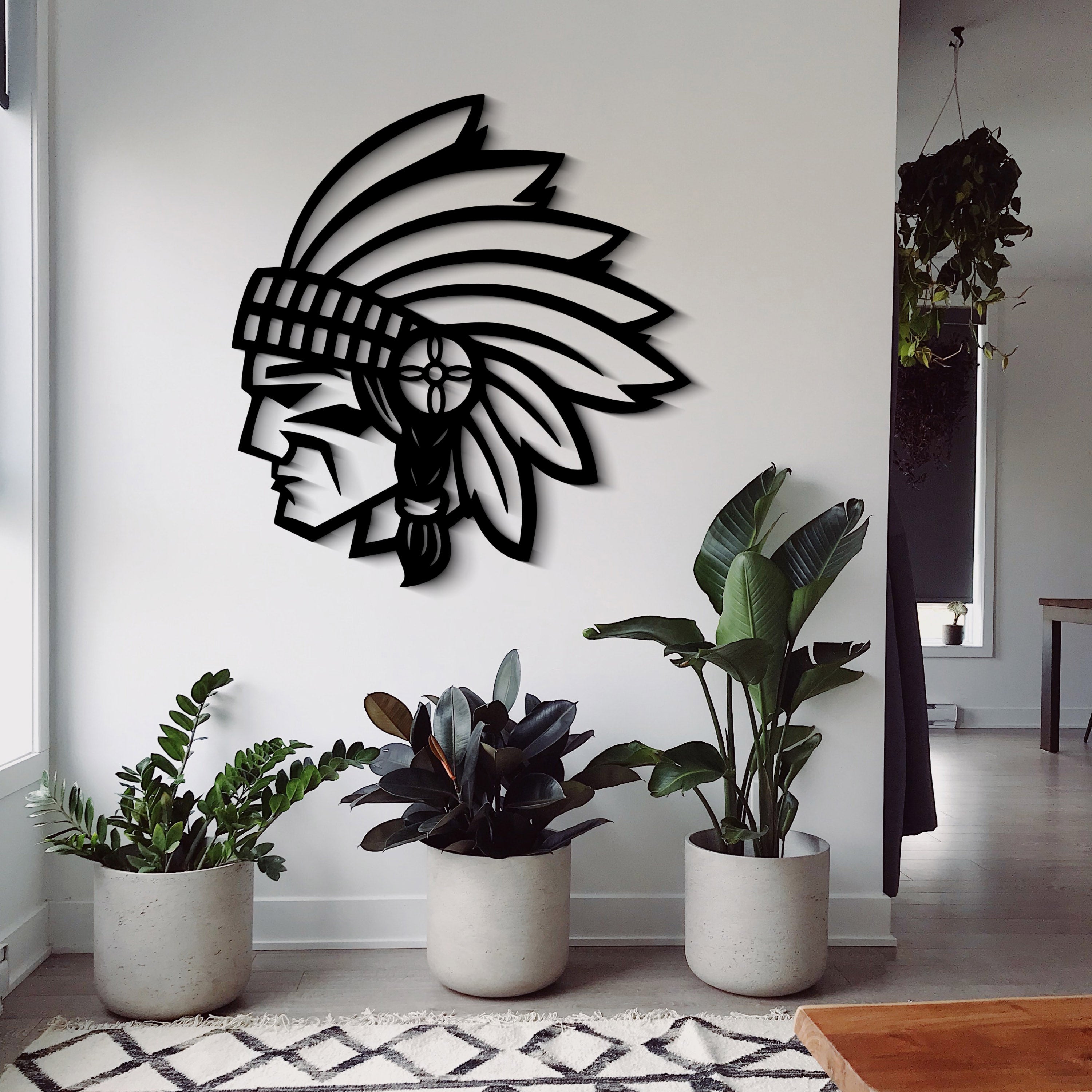 Tribal Chief Duvar Dekoru