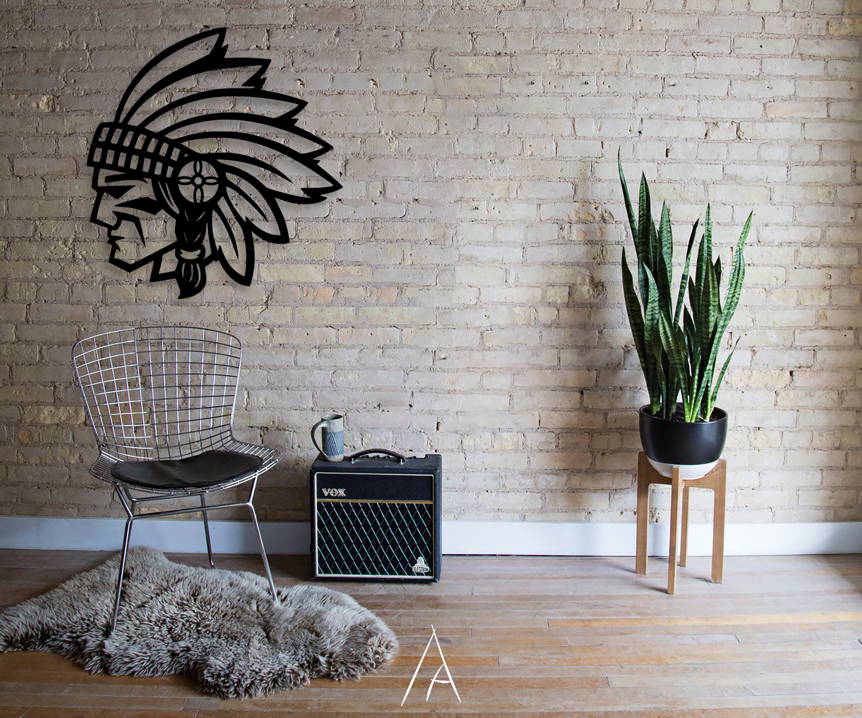 Tribal Chief Duvar Dekoru