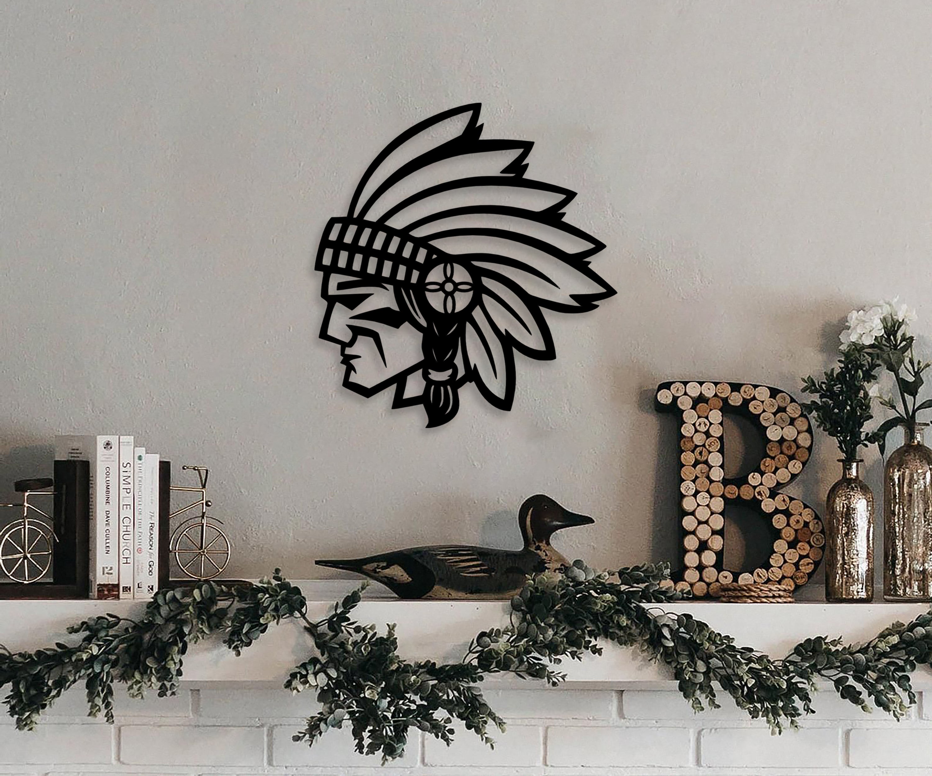 Tribal Chief Duvar Dekoru