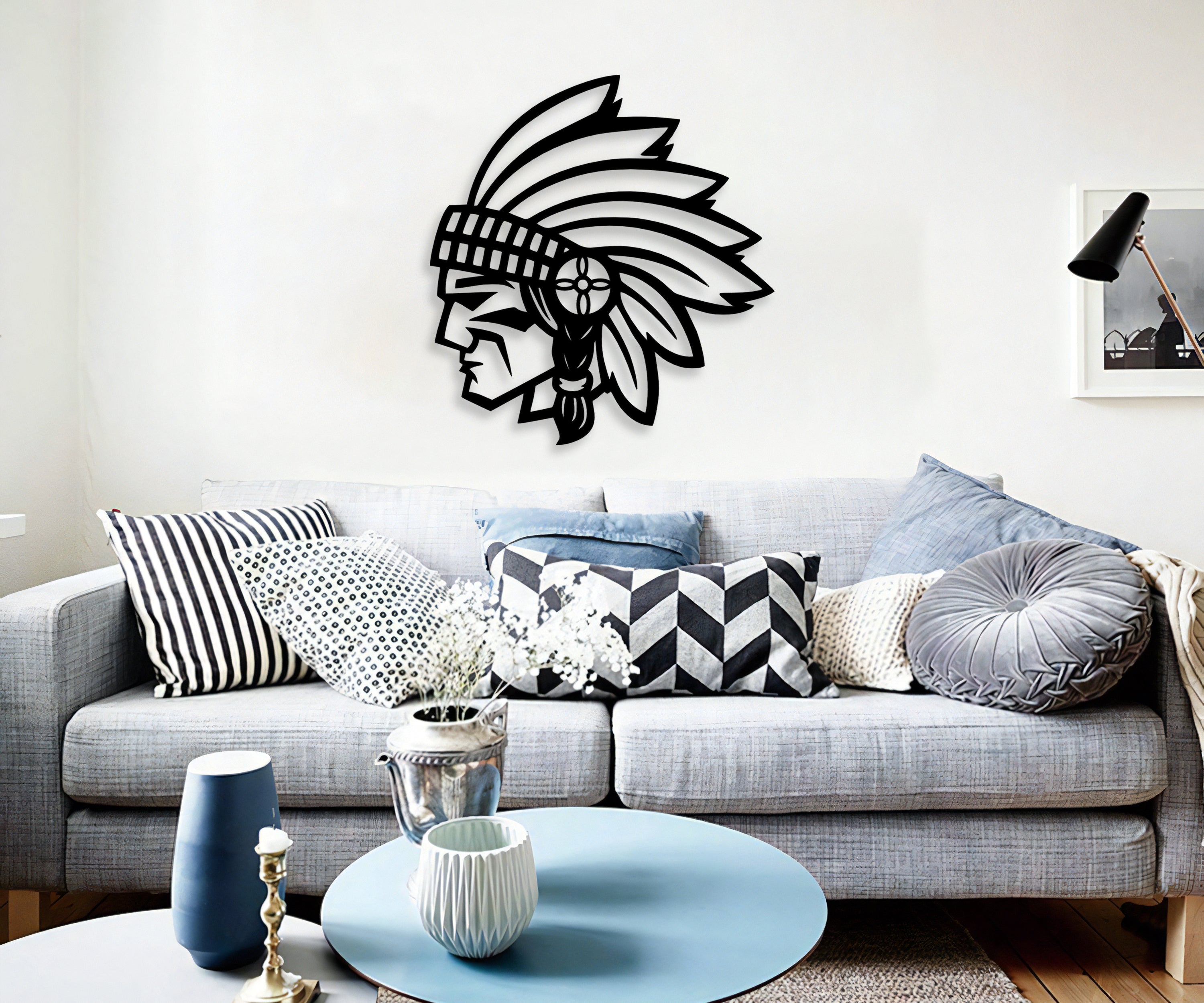 Tribal Chief Duvar Dekoru