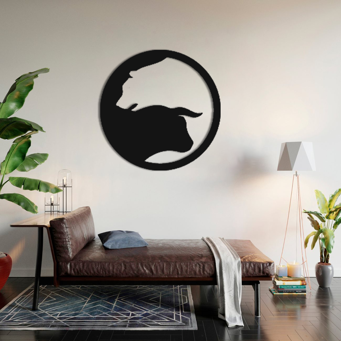 Boğa & Ayı Trader Duvar Dekoru