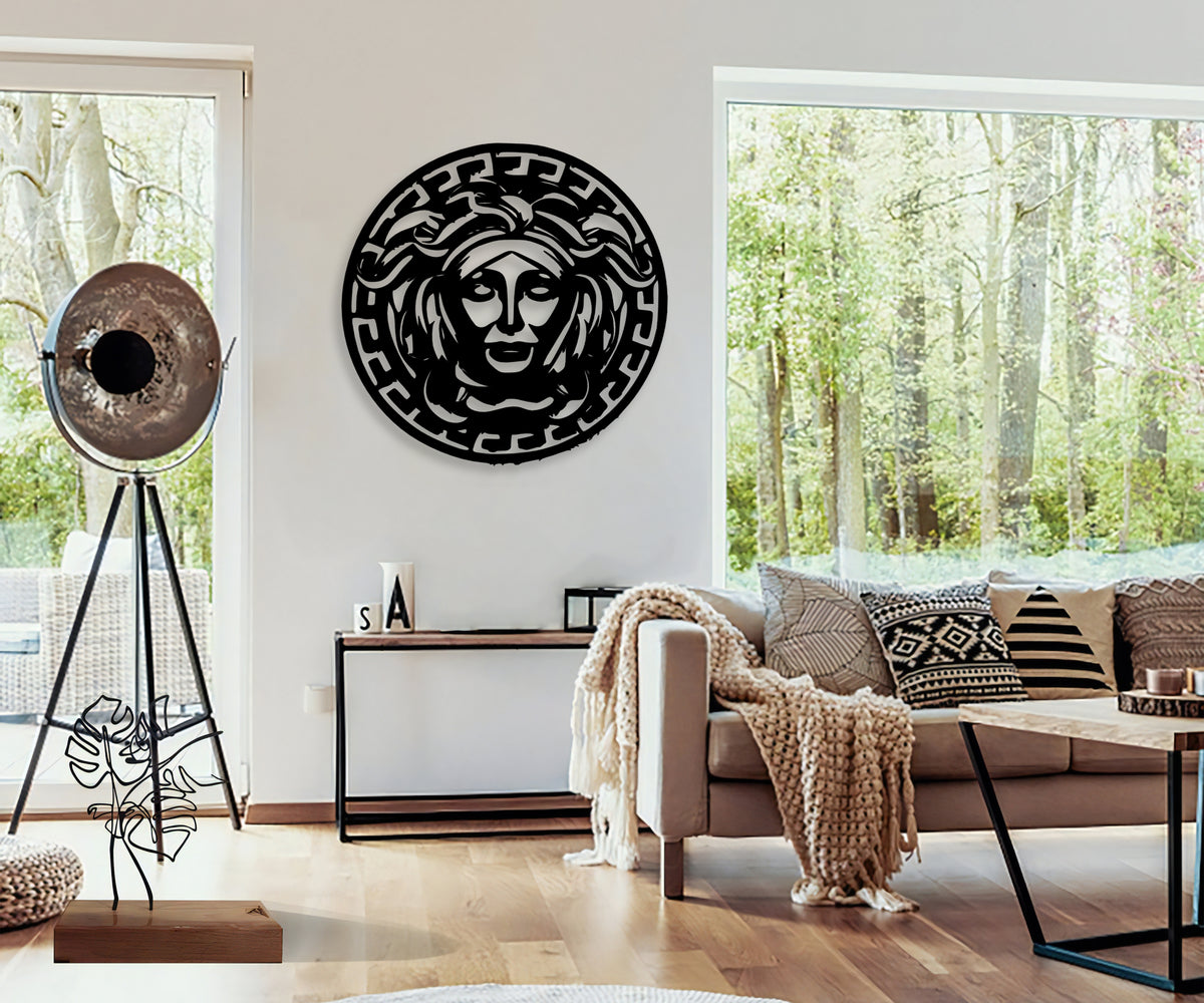 Medusa duvar dekoru, detaylı ürün fotoğrafı
