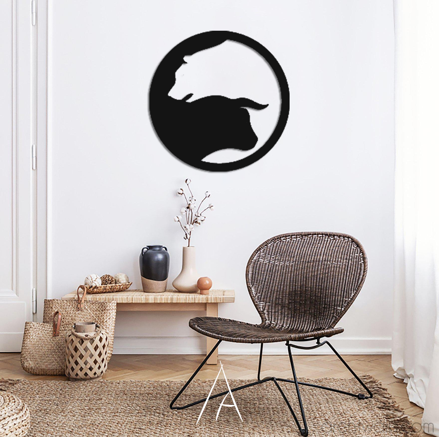 Boğa & Ayı Trader Duvar Dekoru