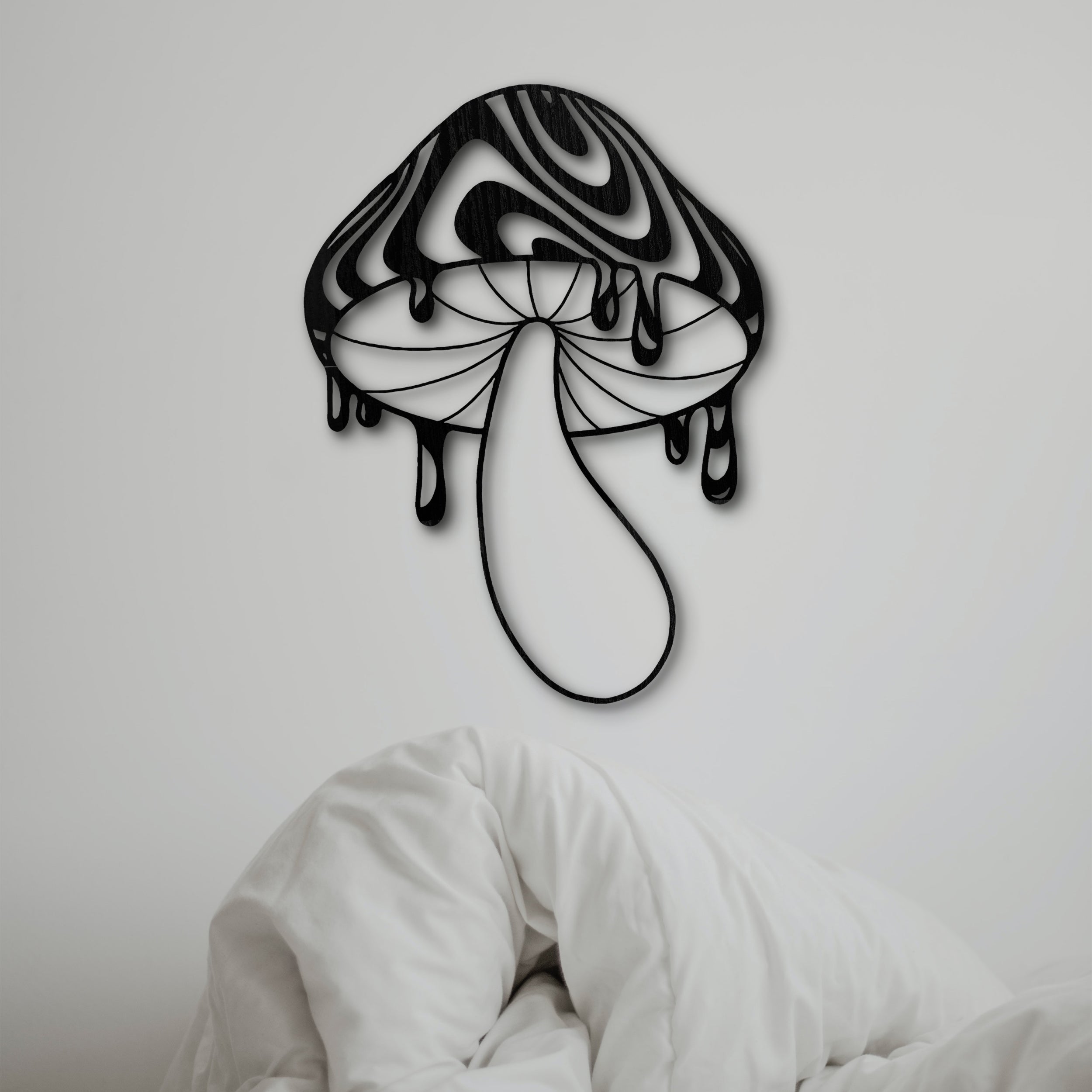 Psikedelik Mantar Duvar Dekoru