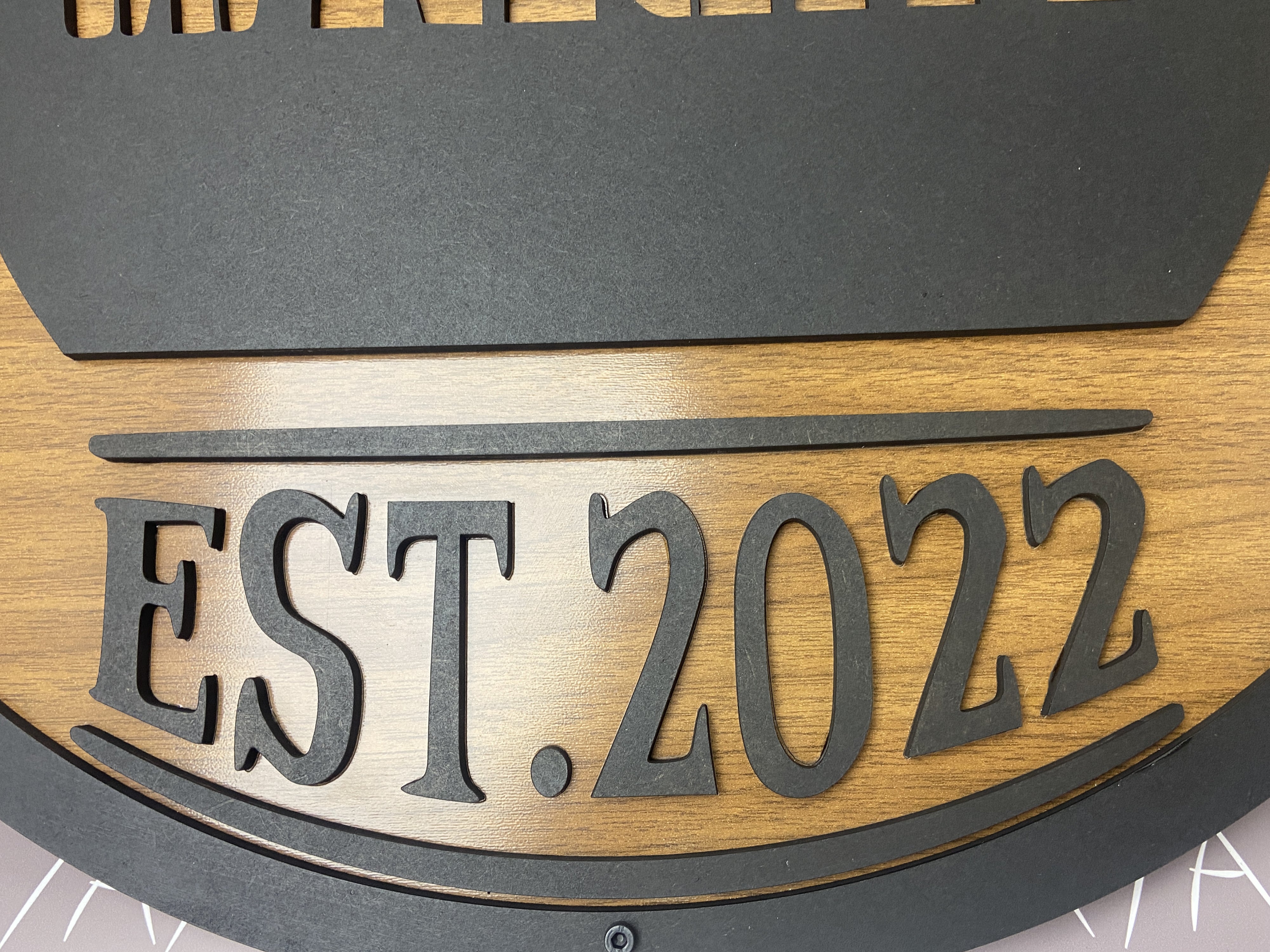 Kişiselleştirilebilir Aile İsmi Duvar Dekoru