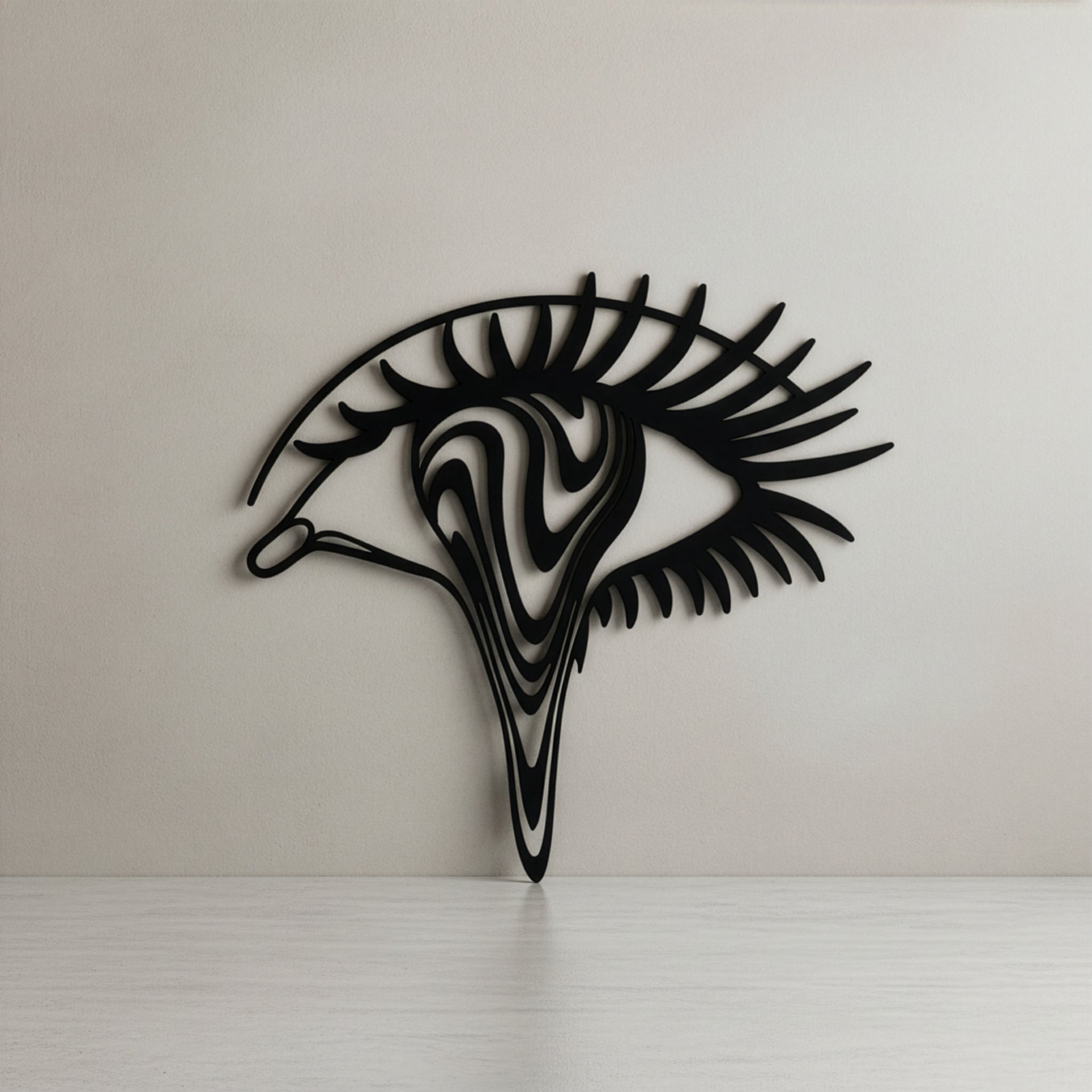 Saykodelik Göz Duvar Dekoru