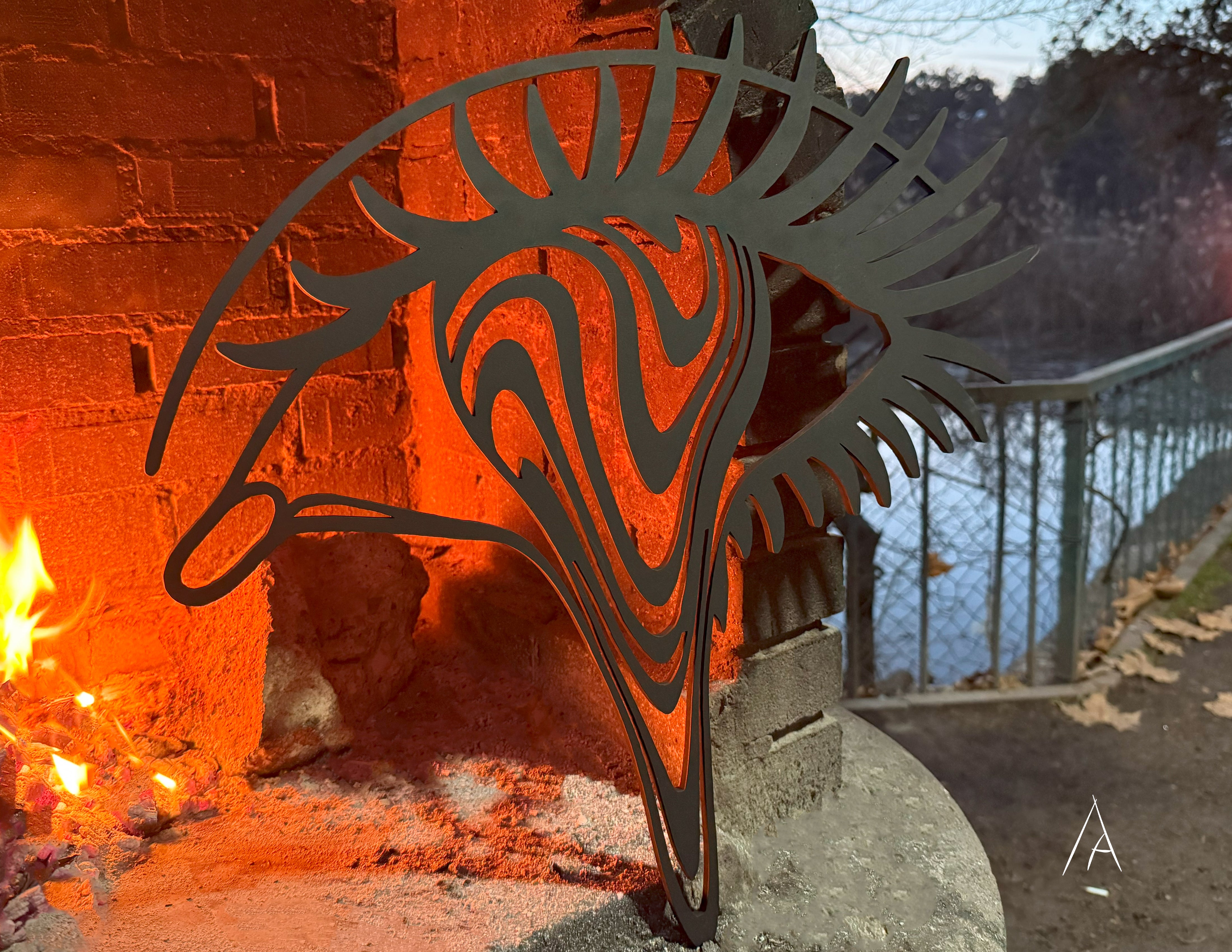 Saykodelik Göz Duvar Dekoru