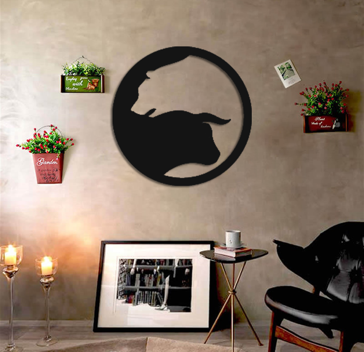 Boğa & Ayı Trader Duvar Dekoru