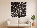 Retro Flower Bouquet Wooden Wall Decor